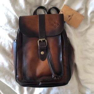 patricia nash aberdeen stained leather backpack